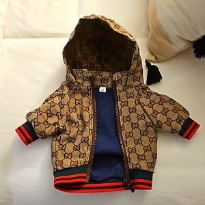 Gucci Brown Jacket for Dog or Cat